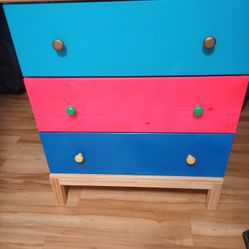 CHEST OF DRAWERS SOLID WOOD 