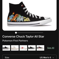Pokemon Converse Chuck Taylor