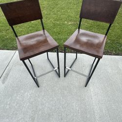 Bar Stools (2) From Grand Rapids Chair Co. 