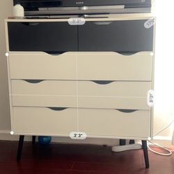 Black & White Dresser 