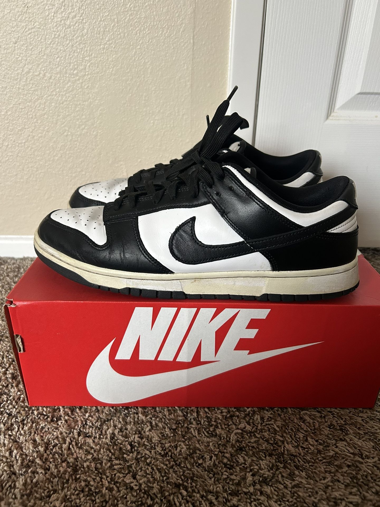 “Used” Nike Dunk Low “Panda”