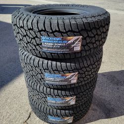 LT 285 70 17 NEW TIRES SILVERADO SUBURBAN AVALANCHE TAHOE SIERRA F150 RAM RUBICON SAHARA GLADIATOR TUNDRA TITAN 