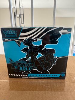 Pokémon Scarlet & Violet Black Bolt Elite Trainer Box