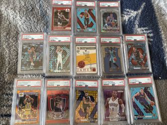 Basketball collectible cards set