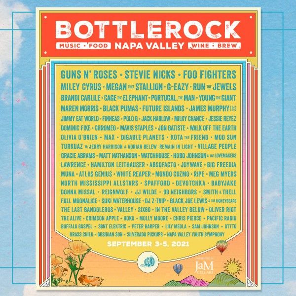 Bottle Rock Sunday GA & VIP