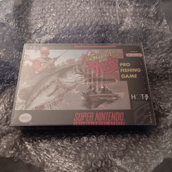 Snes Super Black Bass New Sealed