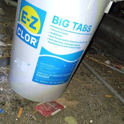 EZ CLOR Big Tabs 30lbs Of Chlorine Tablets For Your Pool