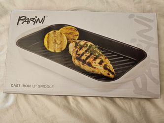 Parini Cast Iron 13" Griddle