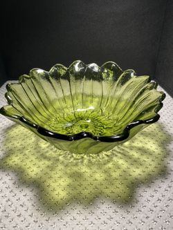 Vintage Green Glassware
