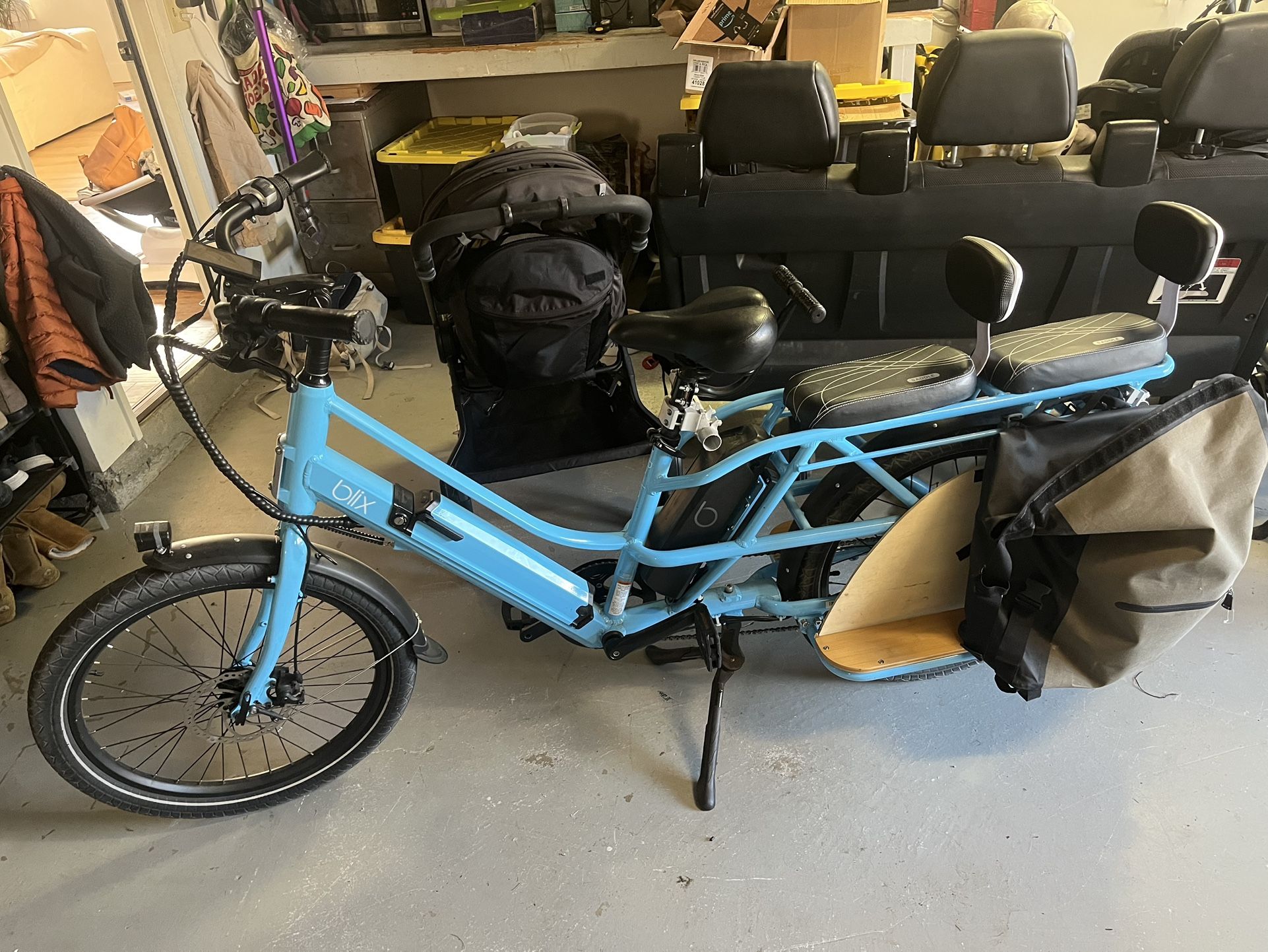 Blix packa Cargo Electric Bike / Kid Transporter