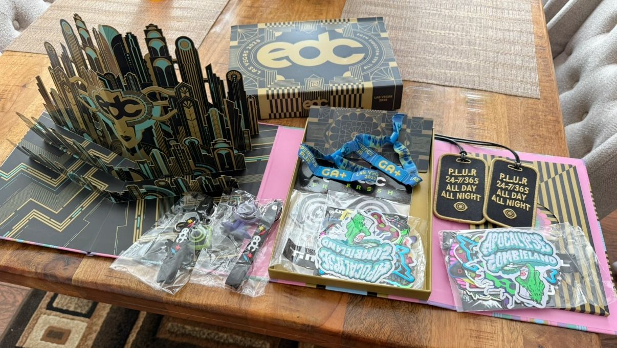1 EDC 2025 3 Day GA+ Wristband