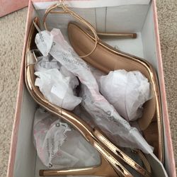Rose Gold Heels