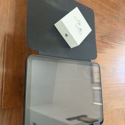 Apple iPad With AirPods And Pen