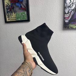 Black and white Balenciagas