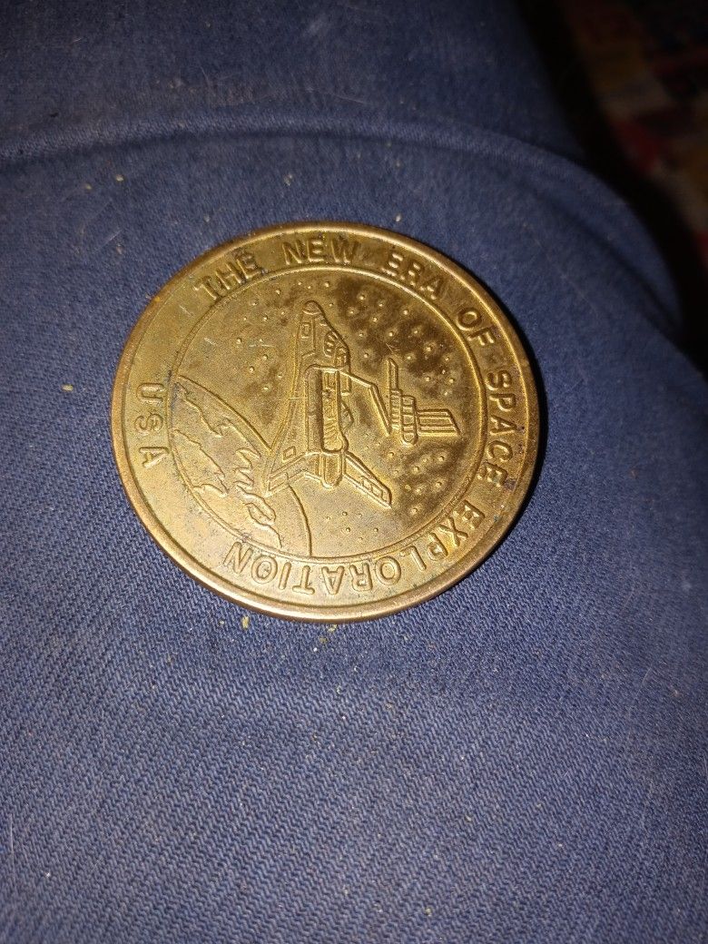 THE NEW ERA O F Space Exploration Coin