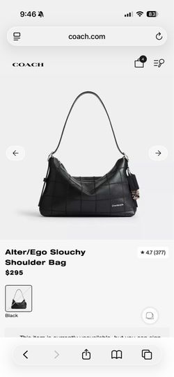 Coach Coachtopia alter/ego slouchy shoulder bag