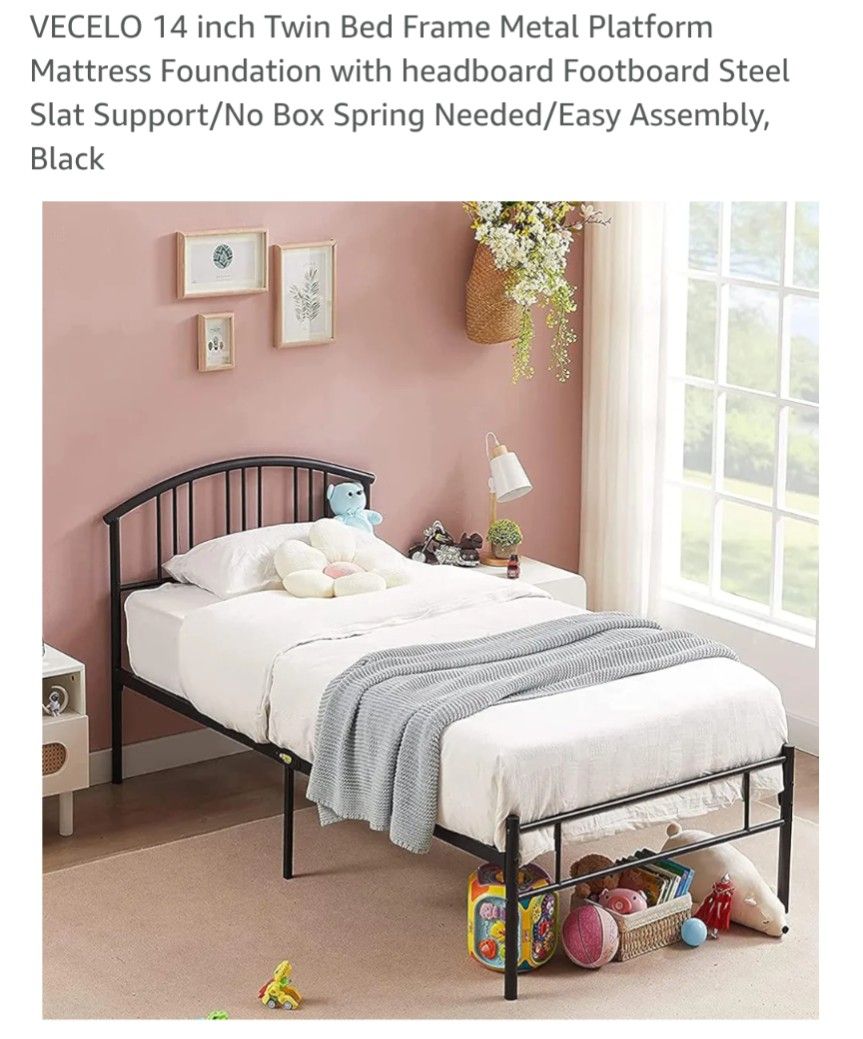 Metal Twin Bed Frame