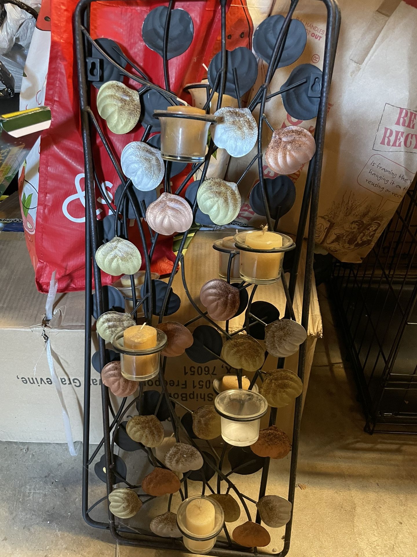 2 Decorative Wall Candle Holder