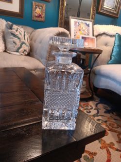 Vintage Bohemia Crystal Decanter $110 OBO