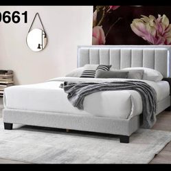 Queen Bed Frame Led Light. New In Box 