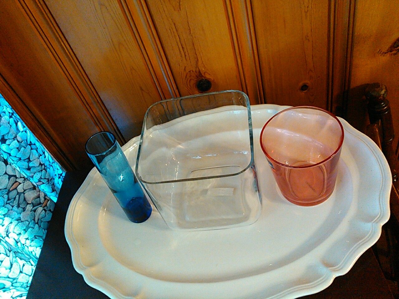 Colored Glass Vases