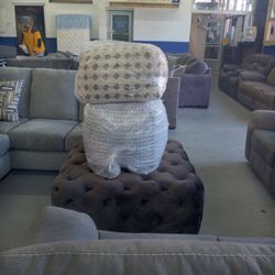 Brown & Grey Couches 