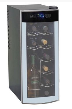 Avanti Thermoelectric 12-Bottle Beverage Cooler with Digital Display (10”W x 20”1/2D x 25”1/2 H), $90 Firm on Price