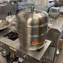 Voy A Nueva De Acero Inoxidable Y Vaporera Para Los Tamales De Diferentes Sabores