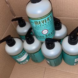 Meyers Basil Hand Soap Pack Of 8