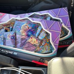Pokemon Cards Mimikyu Ex & Alcremie Ex