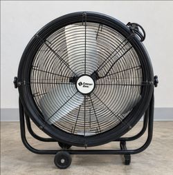 Comfort Zone 24” High Velocity Industrial Drum Fan