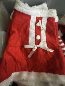 Santa’s Wife Dog Costume 