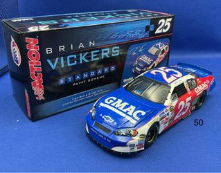 action racing 1:24 Brian Vickers #25 GMAC