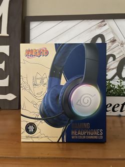 Limit edition Sasuke Or Naruto LED Changing Gaming headphones 🎧