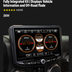 Brand New Stinger Heigh10 For Jeep Wrangler JK/JKU 2011-2018 w/Navigation Card & Sirius Tuner