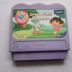 VTech VSmile Learning System Dora The Explorer Dora's Fix It Adventures Game