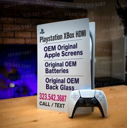 playstation HDMI Port - iPhone Screen - Battery - Back Glass - 