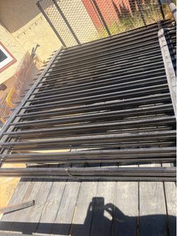 Iron fence (read description )