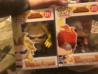 My hero academia funko pops