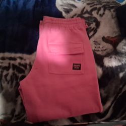 Pink Fb County Sweats, Size M
