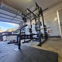 Smith Machine 2001 | Multi-Use Adj Bench | Gym Equipment | Fitness | Squat Rack | Excercise |🔴WEIGHTS AND BARBELL SOLD SEPARATELY 🔴 FREE DELIVERY 🚚