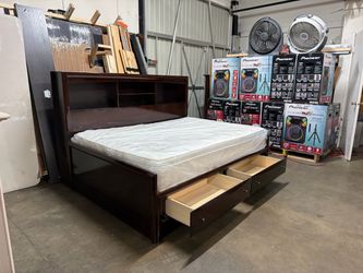 Full captains bed $360