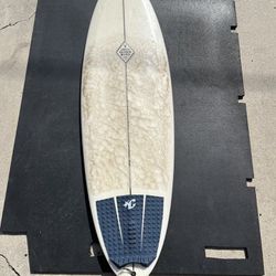 5'8". Josh Oldenburg  Custom Surfboard