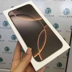 iPhone 16 Pro Max Unlocked New 100% Sealed New Color 