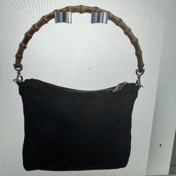 Authentic Gucci With Bamboo Handle