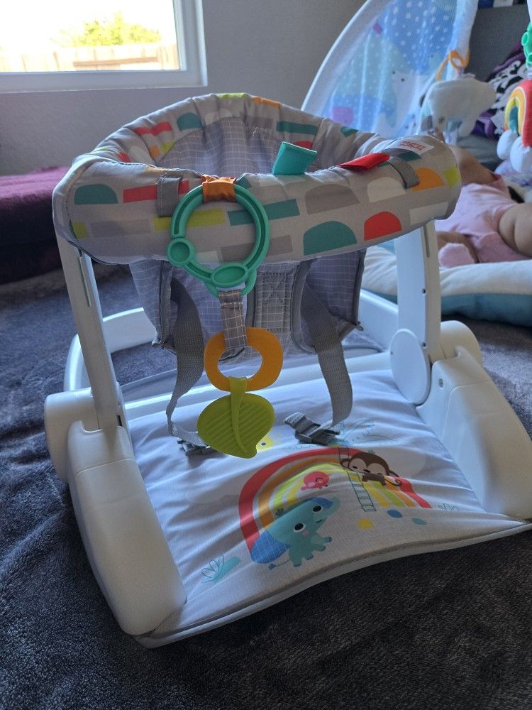 Bright Starts Learn-to-Sit Baby Floor Seat 4-12 Months