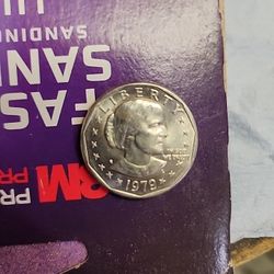 1979 S Susan B Anthony Error Coin