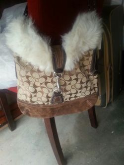 Large authentic Coach Purse