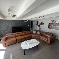 Leather Sectional