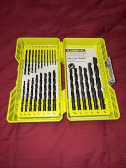 Ryobi - A972501 - Black Oxide Round Shank Drill Bit Set - 25-Piece